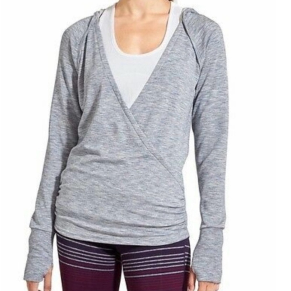 Athleta Studio Wrap Hoodie